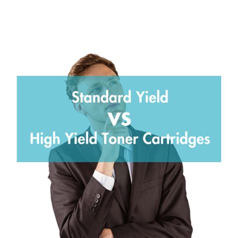 high yield vs standard yield toner